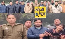 दिन निकलते ही पुलिस व बदमाशों में तड़ातड़ चली गोली - गौकश घायल दिन निकलते ही पुलिस व बदमाशों में तड़ातड़ चली गोली - गौकश घायल