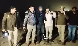 चोरों की पुलिस से मुठभेड़-एक घायल सहित दो गिरफ्तार- चोरी का माल भी..