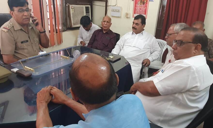 कावड़ यात्रा एवं सुरक्षा व्यवस्था को लेकर नई मंडी पुलिस ने की बैठक