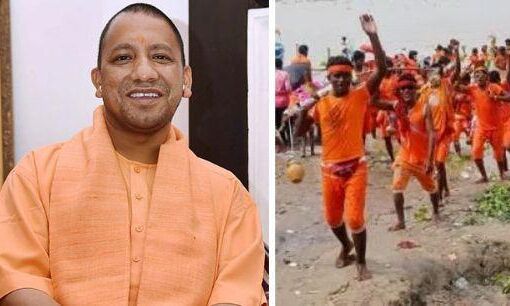 योगीमय हुई कांवड़ यात्रा, गूँज रहा गाना   रंग जमा दिया योगी ने , डीजे बजवा दिया योगी ने