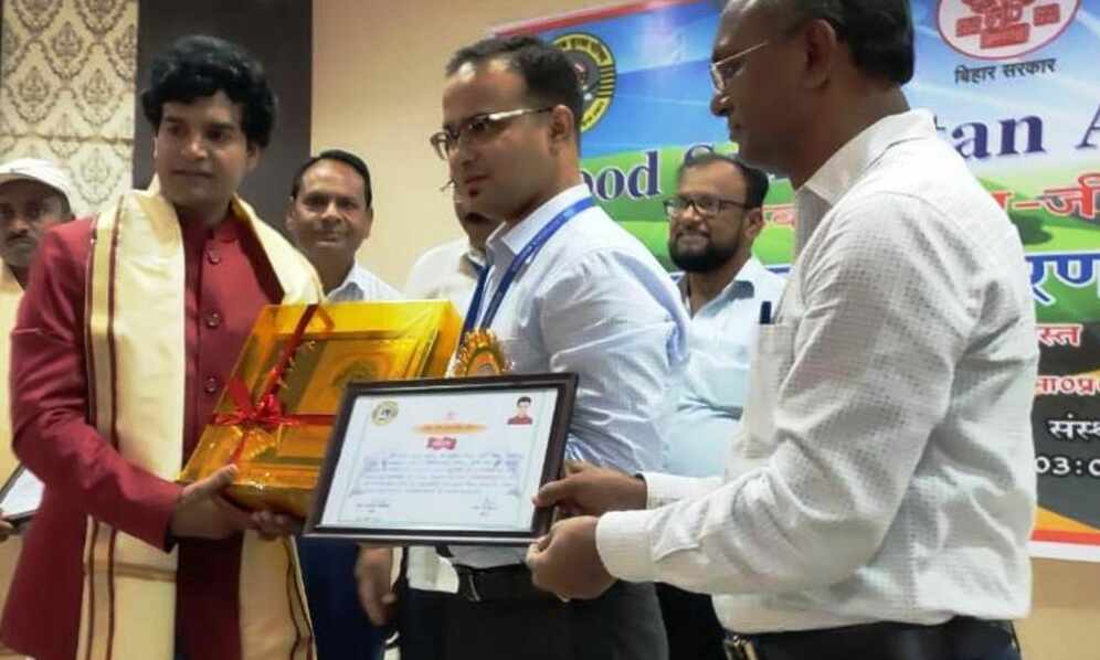 राजन कुमार चार्ली ए गुड सेमेरिटन अवॉर्ड से सम्मानित