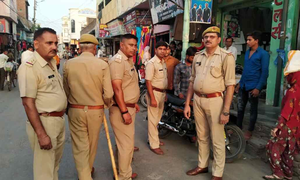 कांधला पुलिस ने चलाया चेकिंग अभियान