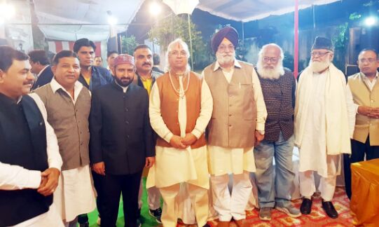 पैगाम-ए-इंसानियत के आयोजन में उर्दू डे व दीपावली समारोह में दिखा साम्प्रदायिक सौहार्द्र का समागम