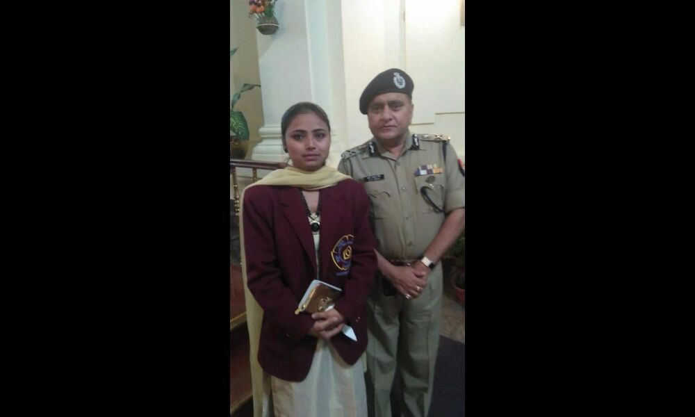 नाज़िया खान को पुलिस महानिदेशक ओपी सिंह ने आगरा का विशेष पुलिस अधिकारी बनाया