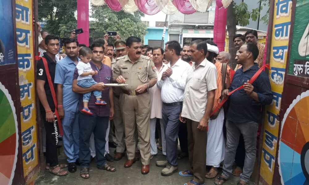 थाना प्रभारी पंकज त्यागी ने किया मीरांपुर में कांवड़ सेवा शिविर का उद्घाटन