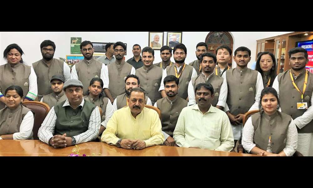 नया भारत युवा की आकांक्षाओं से प्रेरि‍त होगा : डॉ. जितेन्‍द्र सिंह