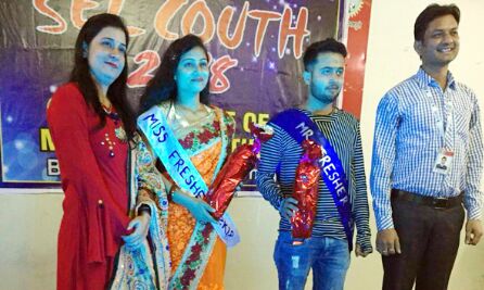 सेल कास्ट-2018 में सहारनपुर की अनुराधा बनीं मिस फ्रेशर