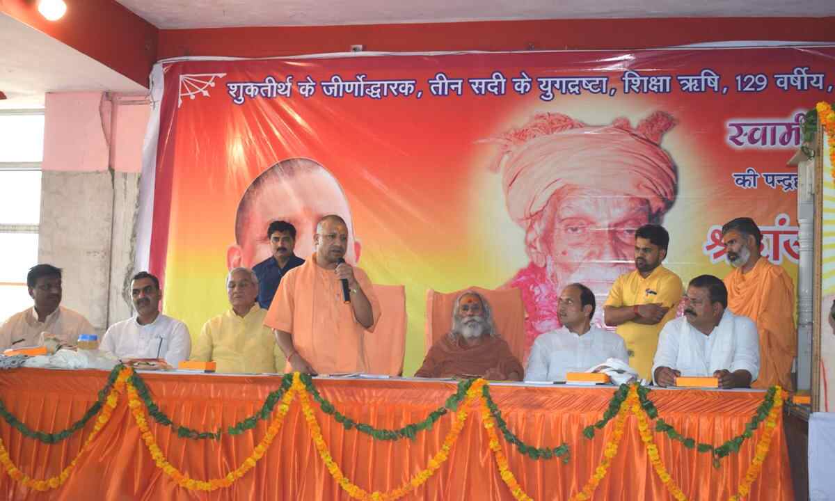 शुकतीर्थ के विकास के लिए 1248.69 लाख की परियोजनाओं का मुख्यमंत्री द्वारा शिलान्यास किया गया