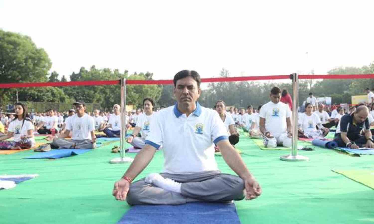 रसायन तथा उर्वरक मंत्रालय ने अंतर्राष्‍ट्रीय योग दिवस मनाया