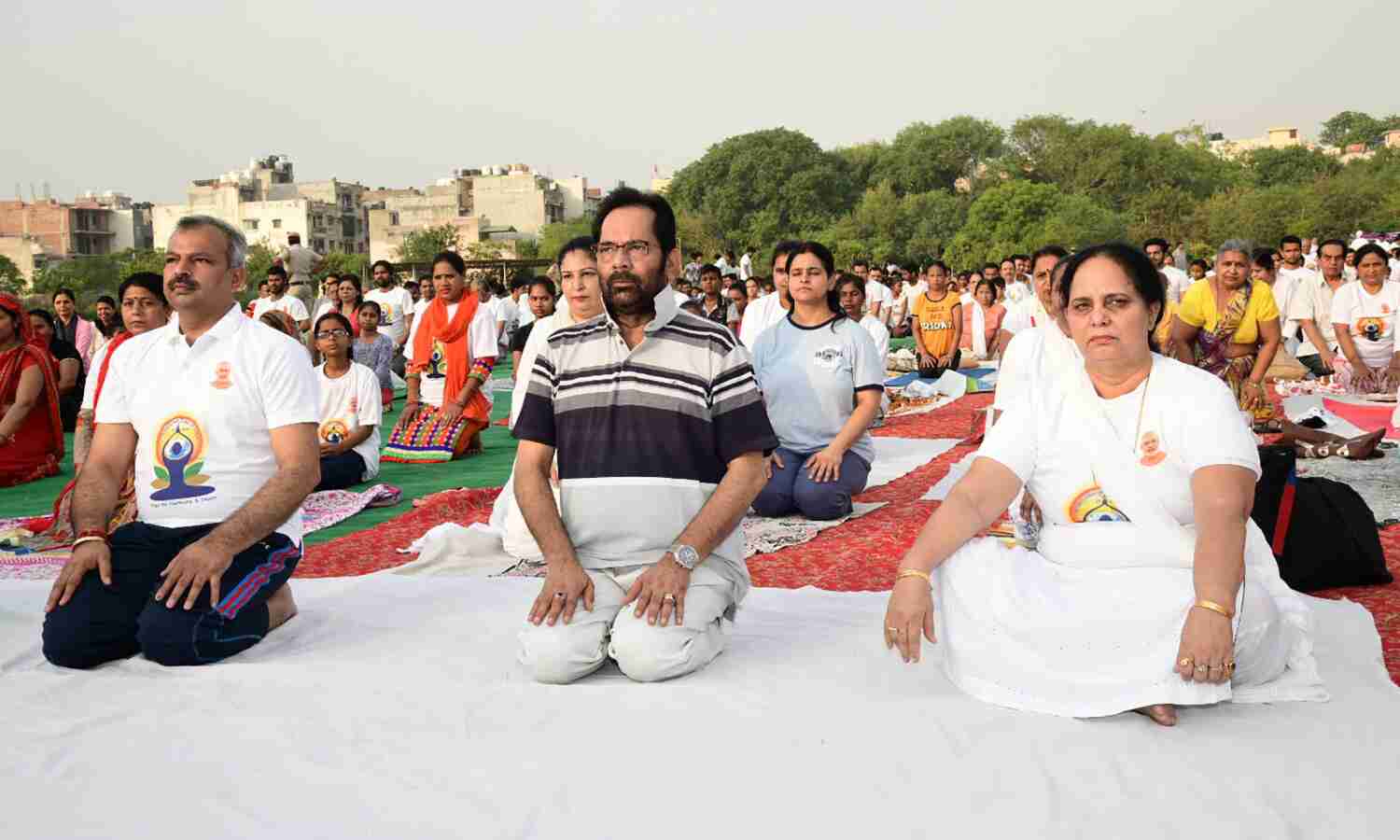 योग विश्व को भारत का स्वास्थ्य उपहारः  मुख्तार अब्बास नकवी