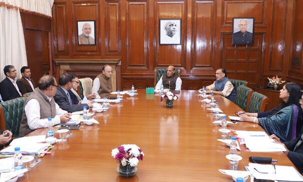 मणिपुर, मिजोरम और केरल को केन्द्रीय सहायता के लिए उच्चस्तरीय समिति की बैठक