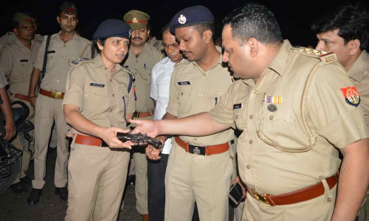 25 हजार का इनामी बदमाश मंसूर पुलिस मुठभेड़ में ढेर
