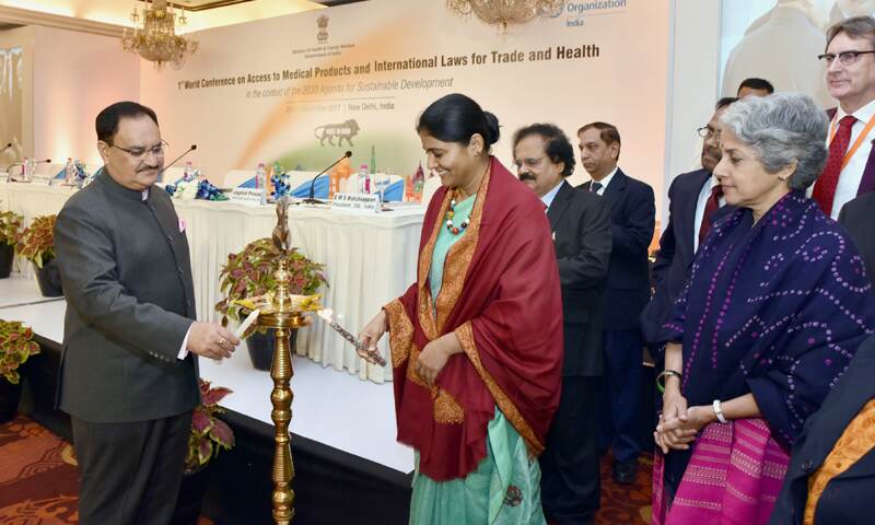 भारत सार्वजनिक स्‍वास्‍थ्‍य के सभी लक्ष्यों को हासिल करने के लिए राष्‍ट्रीय और वैश्विक स्‍तर पर प्रतिबद्ध : जे पी नड्डा