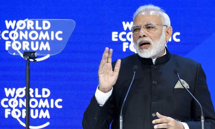 नरेंद्र मोदी ने आर्थिक प्रगति को भारतीय संस्कृति से जोड़ा
