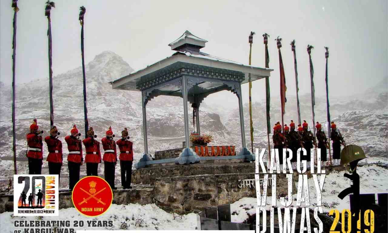 देश मना रहा है कारगिल विजय की 20वीं वर्षगांठ