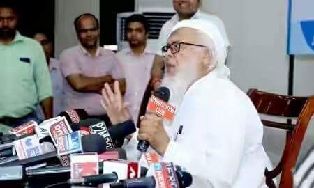 मुल्क की फिरकापरस्त ताकतें संविधान को आग लगा कर हिन्दू मुल्क बनाना चाहती है :मौलाना अरशद मदनी