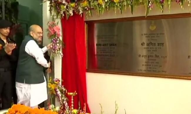 अमितशाह ने  NSG के 29 Special Composite Group complex का किया उद्घाटन