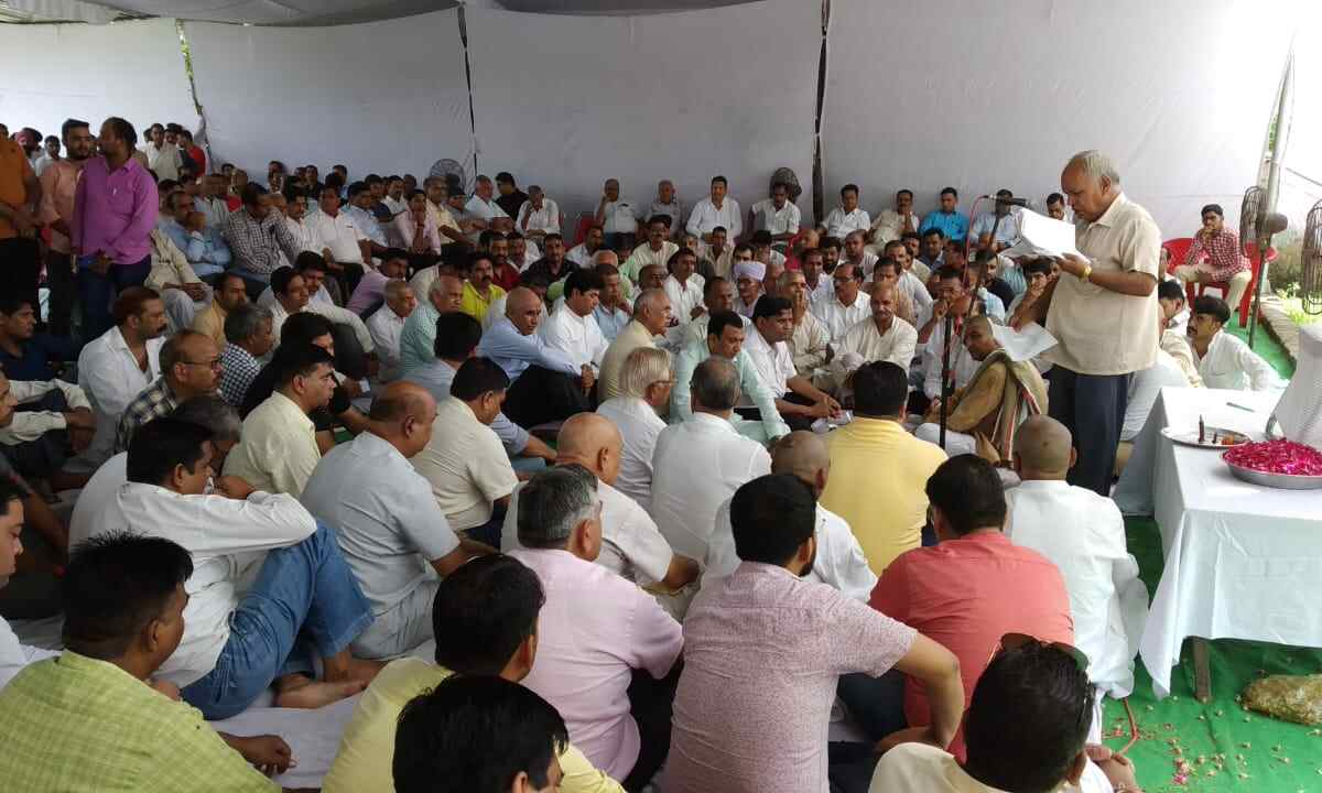 अधिवक्ता मोहित शर्मा को नम आंखों से श्रद्धांजलि दी