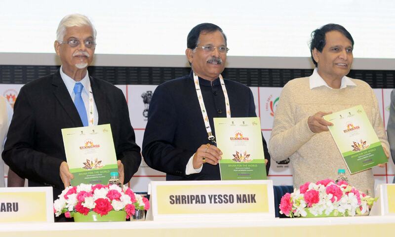 आयुष और तंदुरूस्‍ती पर पहले अंतर्राष्‍ट्रीय सम्‍मेलन और प्रदर्शनी का  नई दिल्‍ली में उद्घाटन