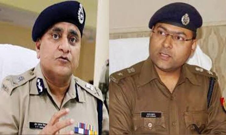 डीजीपी ने किया शामली के एसपी का सम्मान