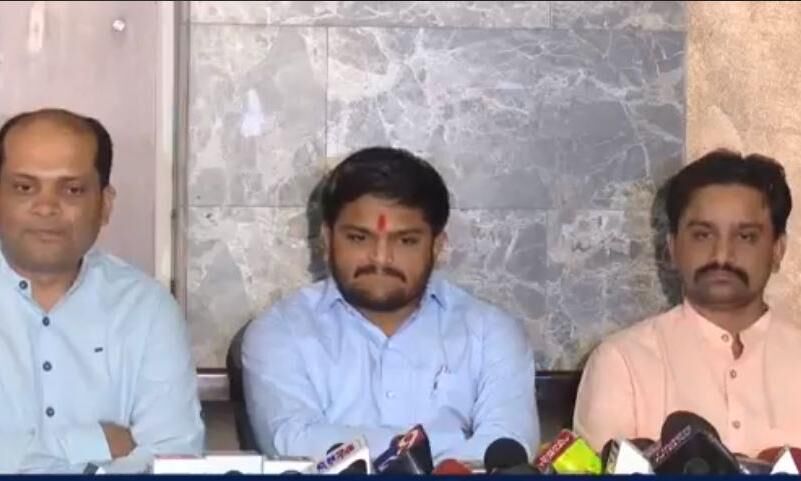 कांग्रेस ने जो फॉर्मूला दिया है वह हमें मंजूर है : हार्दिक पटेल