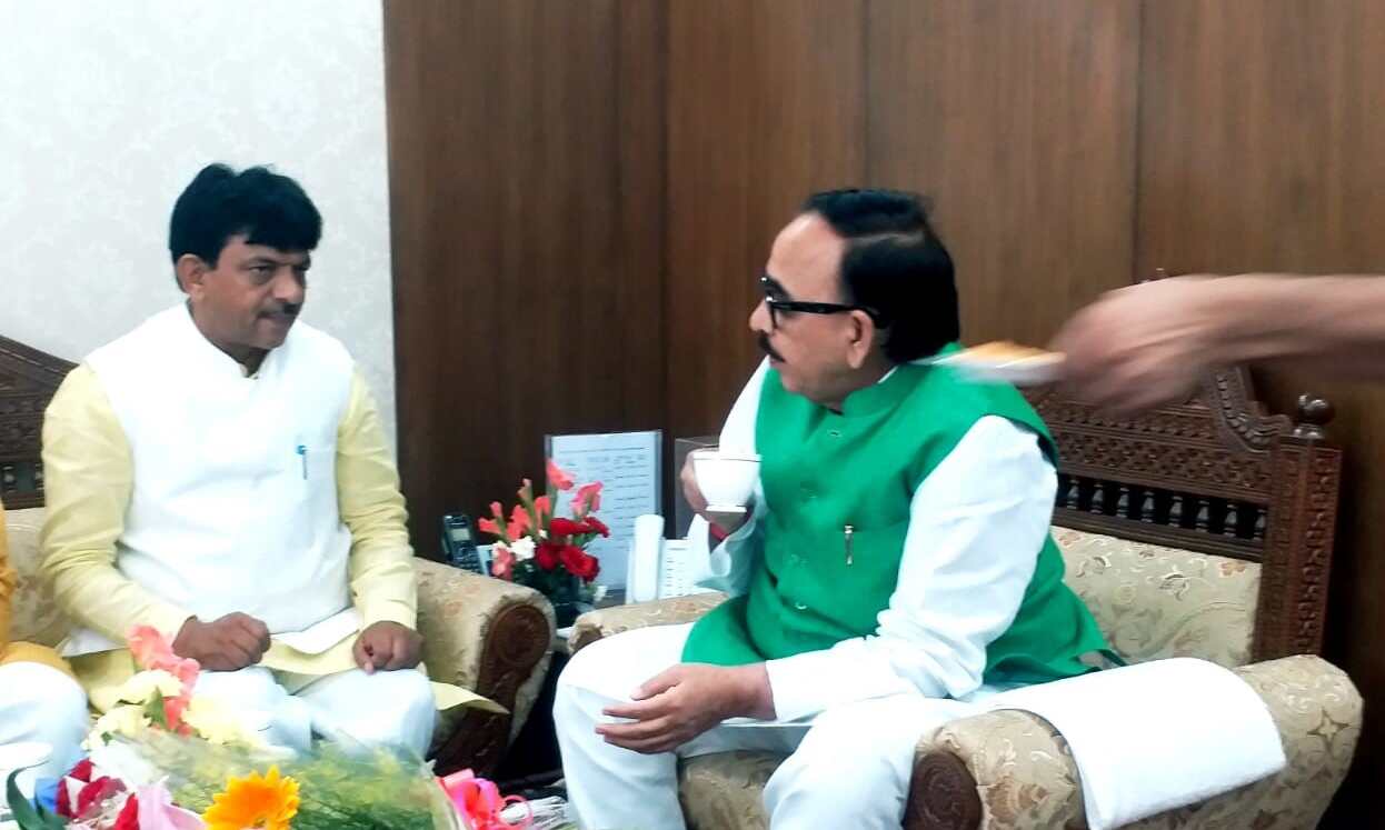 कपिल देव अग्रवाल ने केन्द्रीय कौशल विकास मंत्री से की मुलाकात