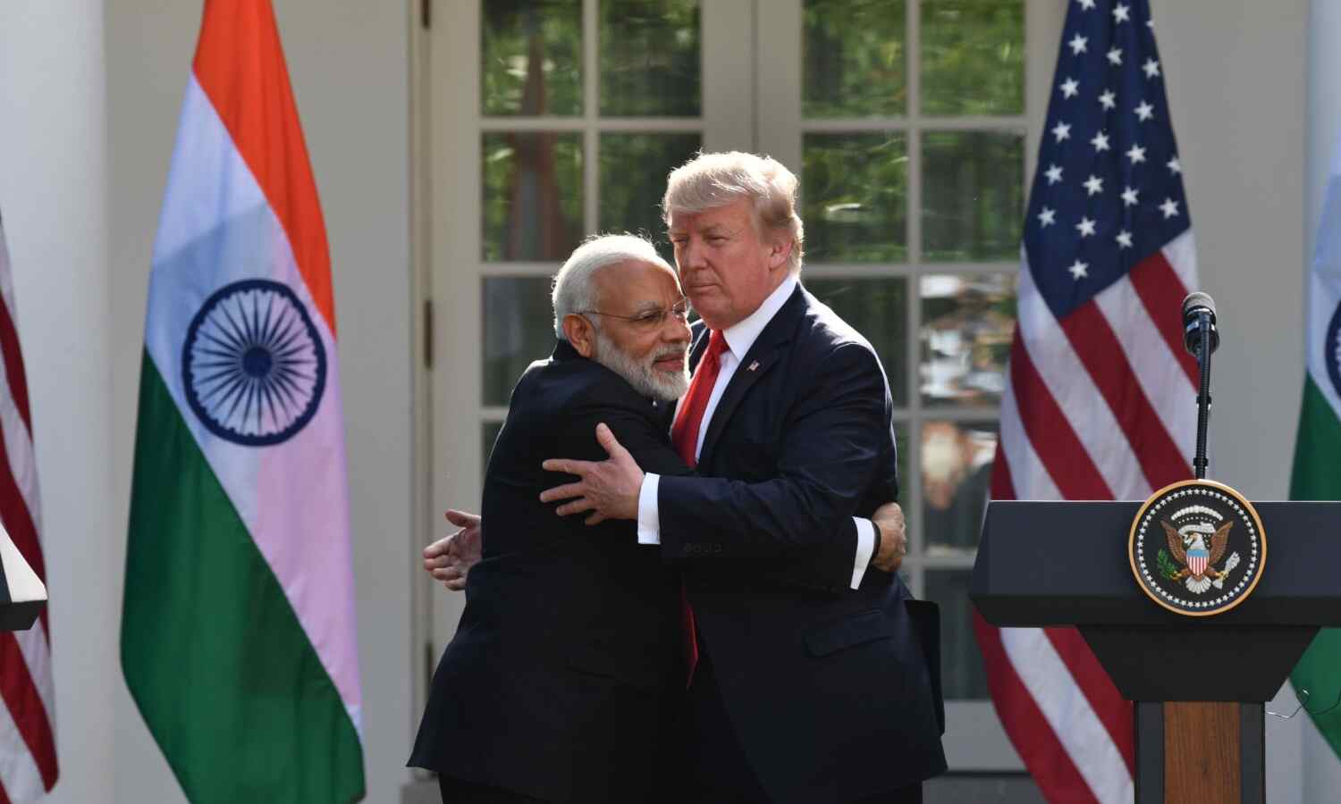 नरेन्द्र मोदी का संदेश डोनाल्ड ट्रम्प तक पहुंचा