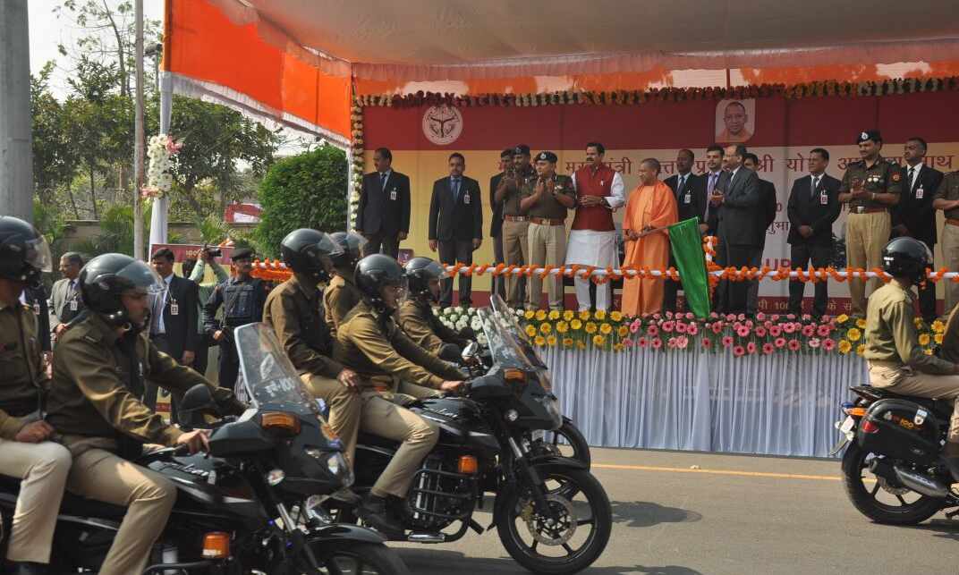 मुख्यमंत्री ने 1600 दो पहिया पुलिस रेस्पॉन्स वीइकल(PRV) के प्रथम चरण का शुभारंभ किया