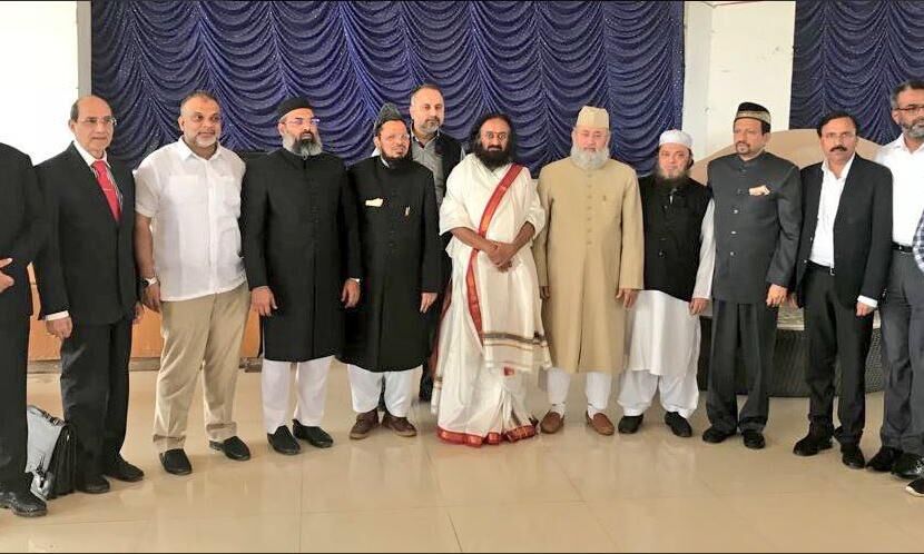 राम मंदिर के लिए फिर बैठेंगे श्री श्री रविशंकर