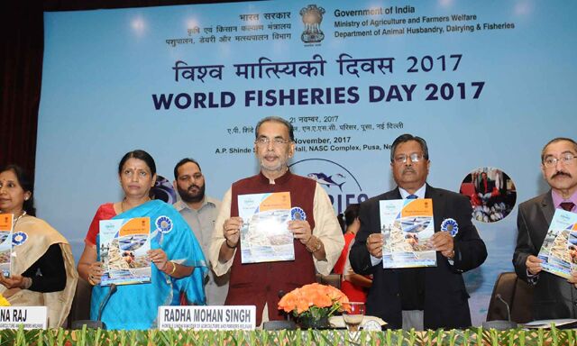भारत, दुनिया में दूसरा सबसे बड़ा मछली उत्पादक देश है: राधा मोहन सिंह