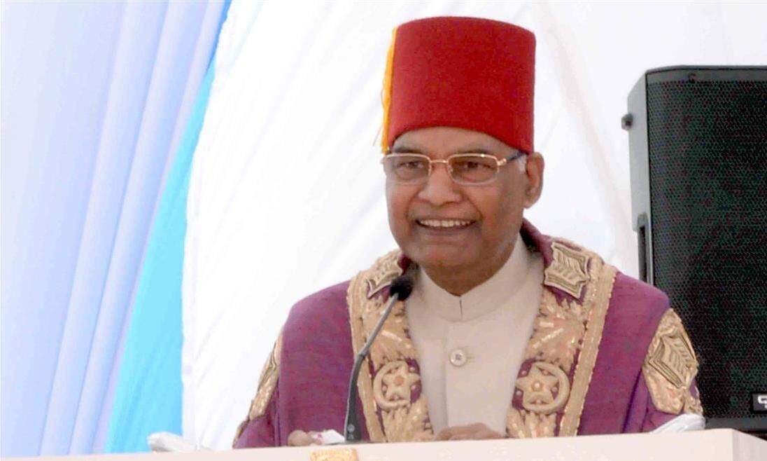 अलीगढ़ मुस्लिम यूनिवर्सिटी देश के विकास में अपनी खास भूमिका निभाती रही : राम नाथ कोविन्द राष्ट्रपति
