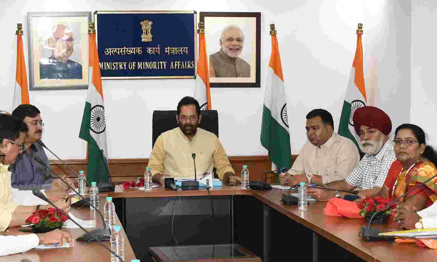 मोदी के नेतृत्व वाली सरकार इकबाल इंसाफ और ईमान की सरकार साबित हुई है : मुख्‍तार अब्‍बास नकवी