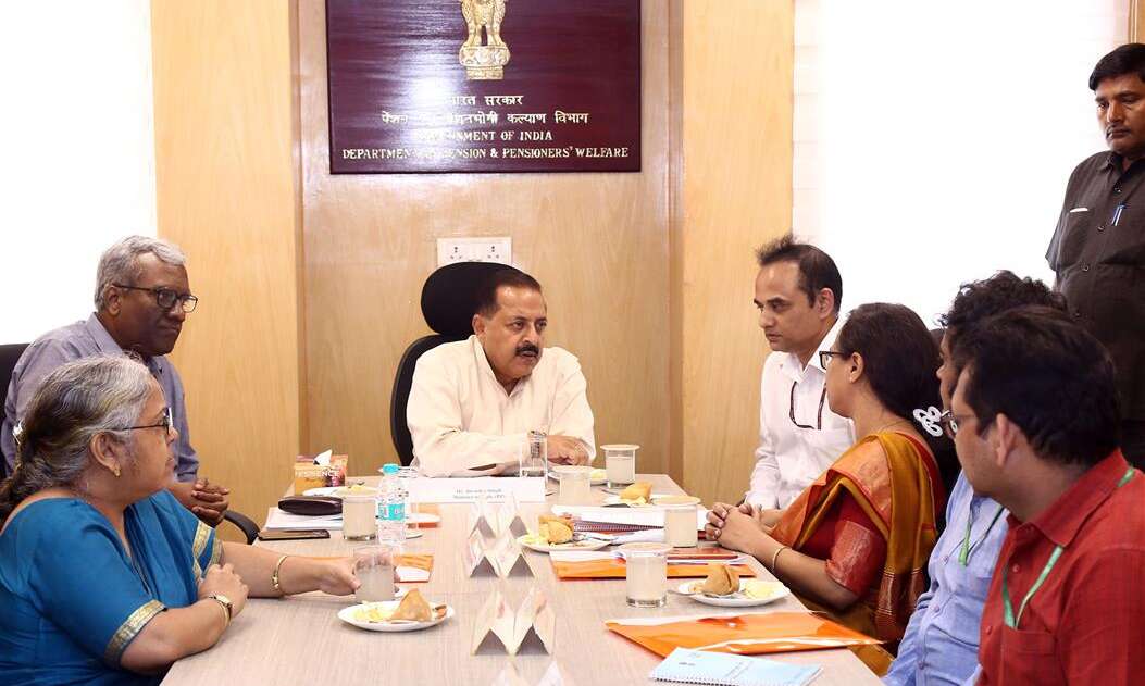 पेंशनभोगियों को सहूलियत के लिए प्रथम बड़ी पहल: डॉ. जितेन्‍द्र सिंह