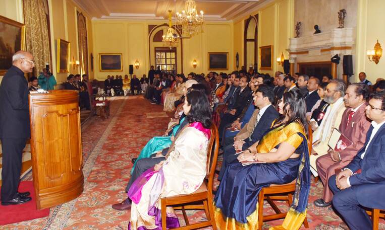 आयुर्वेद और योग, मस्‍तिष्‍क और शरीर के बीच संबंधों के अन्‍वेषण पर आधारित है : राष्‍ट्रपति  रामनाथ कोविंद