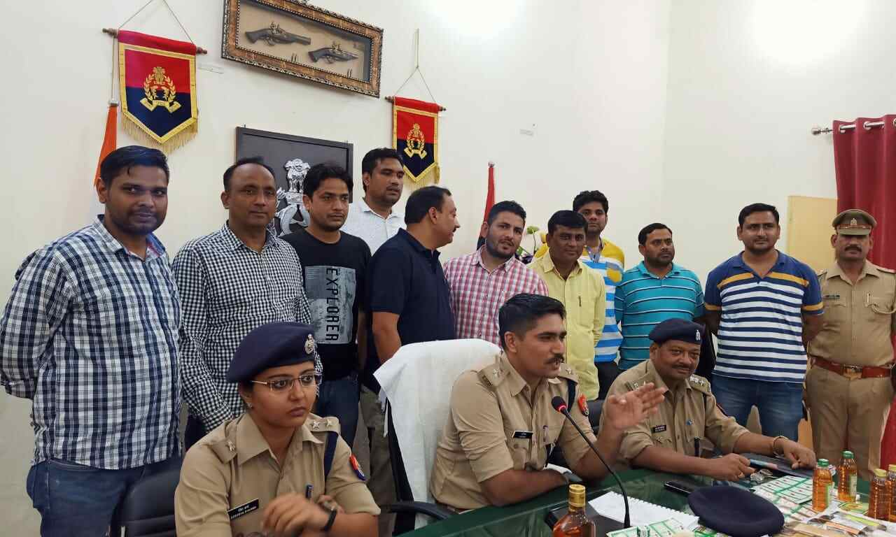 कप्तान अभिषेक यादव की टीम ने पकड़ी एक करोड़ की नकली शराब