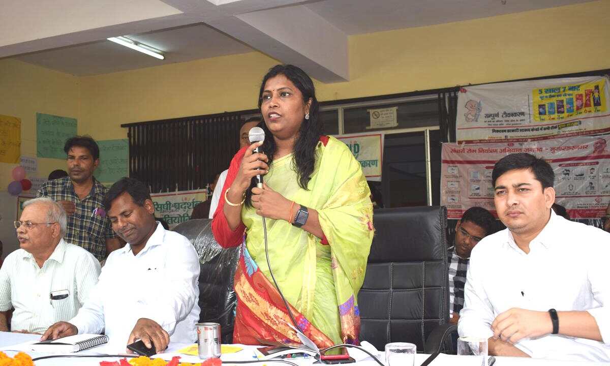 जिलाधिकारी ने ग्राम फलावदा में पोषण माह के अन्तर्गत सुपोषण स्वास्थ्य मेलें का शुभारम्भ किया