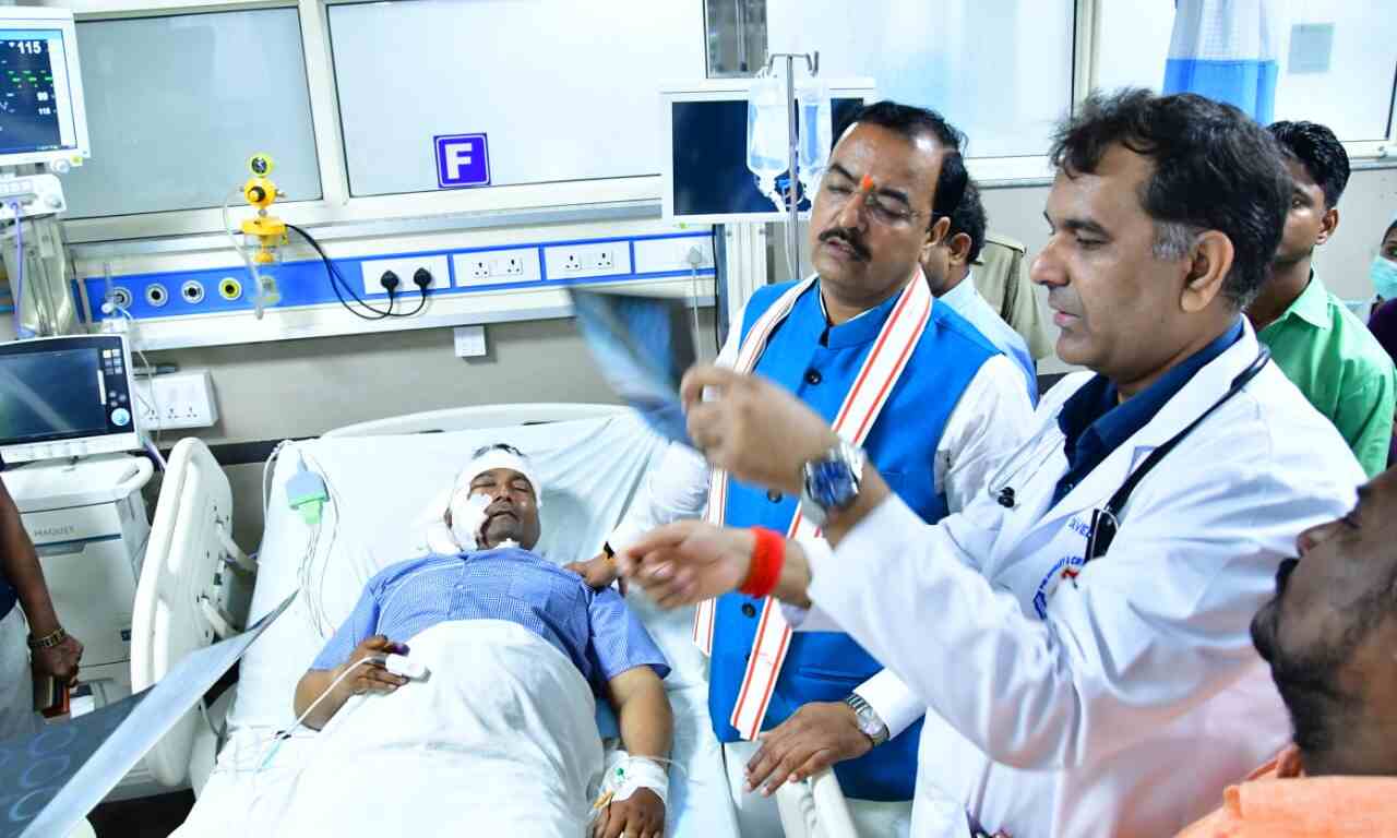 केशव प्रसाद मौर्य ने सभी के शीघ्र स्वस्थ होने की कामना