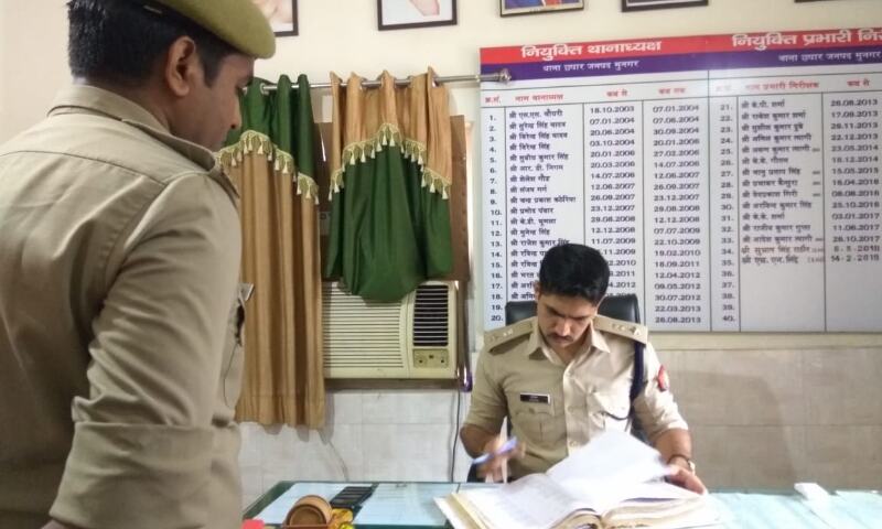 एसएसपी अभिषेक यादव ने जुर्माने से बचने को जारी की अपील, थाना छपार का आकस्मिक निरीक्षण भी किया