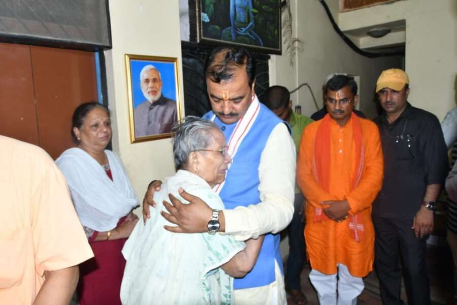 स्वतंत्रता संग्राम सेनानी परिवार के सदस्य बृजगोपाल वाष्णेय के निधन पर जताया शोक