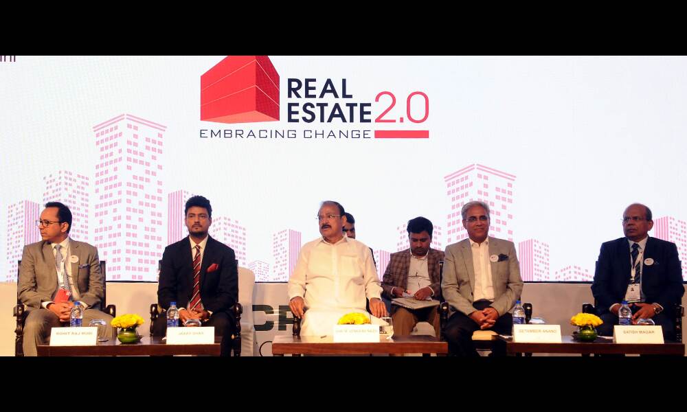 अर्थव्यवस्था को बेहतर बनाने के लिए रियल एस्टेट क्षेत्र में वस्‍तुस्थिति को सामने लाएं : उपराष्‍ट्रपति