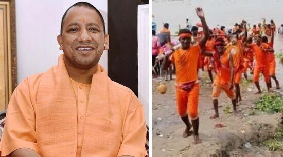 योगीमय हुई कांवड़ यात्रा, गूँज रहा गाना रंग जमा दिया योगी ने , डीजे बजवा दिया योगी ने योगीमय हुई कांवड़ यात्रा, गूँज रहा गाना रंग जमा दिया योगी ने , डीजे बजवा दिया योगी ने