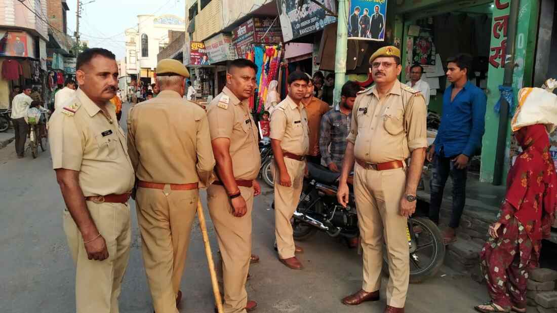 कांधला पुलिस ने चलाया चेकिंग अभियान