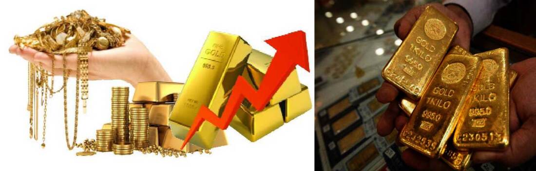 सोने में लगातार चौथे सप्ताह तेजी सोने में लगातार चौथे सप्ताह तेजी