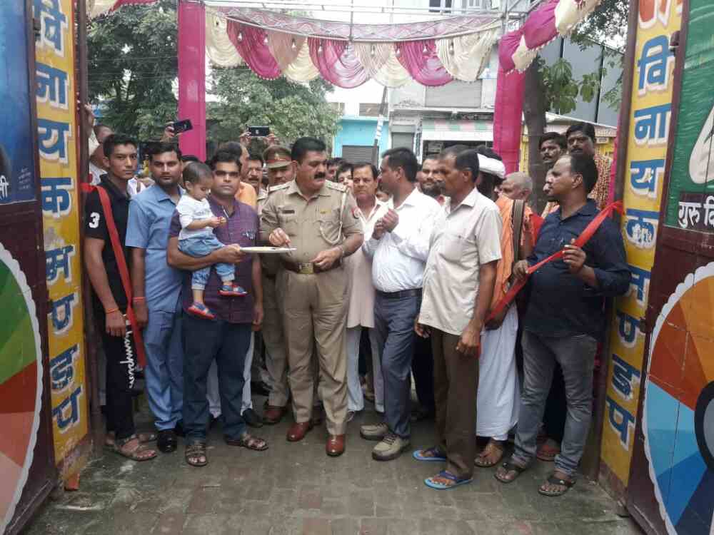 थाना प्रभारी पंकज त्यागी ने किया मीरांपुर में कांवड़ सेवा शिविर का उद्घाटन
