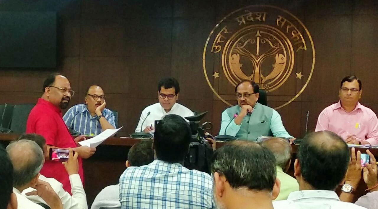 प्रदेश भर में पत्रकारों के उत्पीड़न पर योगी सरकार को ज्ञापन, दोषियों पर कारवाई की मांग