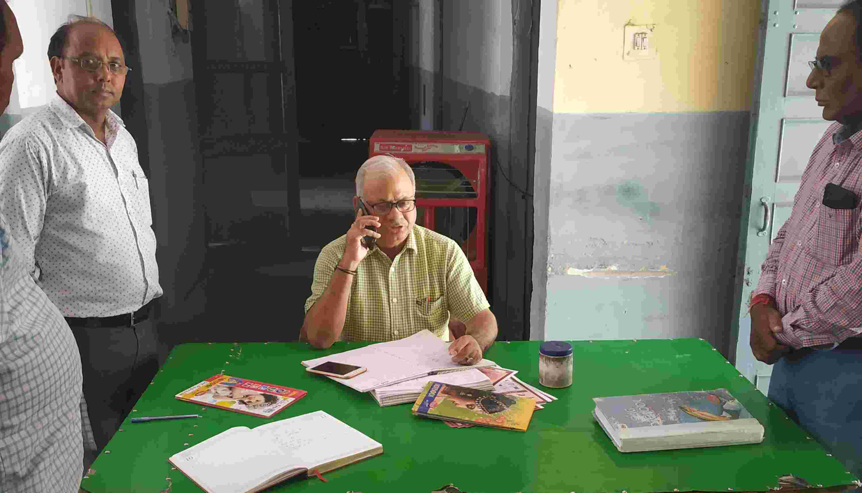 मुख्य चिकित्सा अधिकारी ने किया पी0एच0सी0 मेघाखेड़ी का औचक निरीक्षण