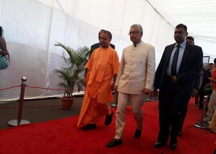 माॅरिशस में 183वें अप्रवासी दिवस कार्यक्रम को  योगी आदित्यनाथ ने सम्बोधित किया