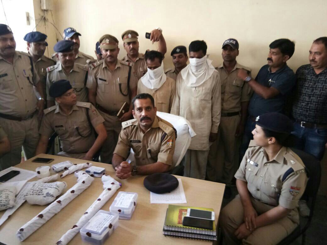 उत्तराखण्ड पुलिस और मुज़फ्फरनगर के बदमाशो में मुठभेड़ , तीन गिरफ्तार