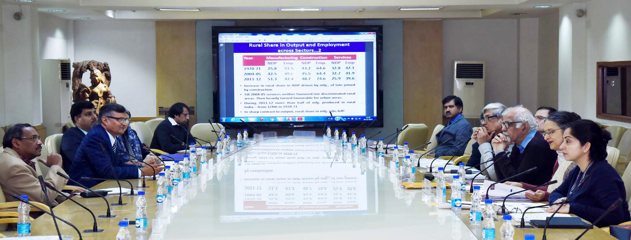 प्रधानमंत्री की आर्थिक सलाहकार परिषद की तीसरी बैठक आयोजित