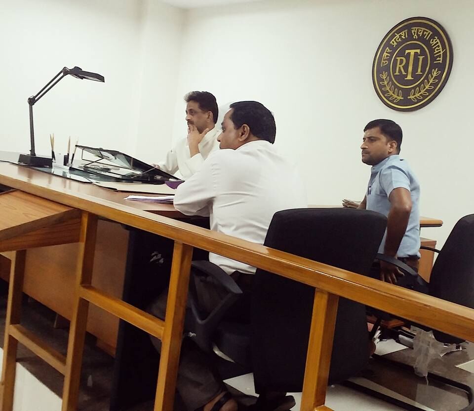 सूचना  विभाग के अफसरों से  सूचना आयुक्त हाफिज उस्मान ने 3 साल का ब्योरा किया तलब